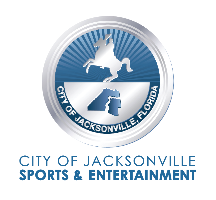 City of Jacksonville Sports & Entertainment Logo - Visit Website City of Jacksonville Sports & Entertainment Logo - Visit Website